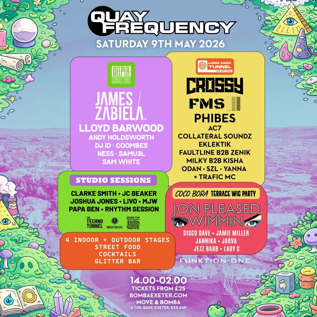 Quay Frequency Festival | 09.05.26 | Exeter