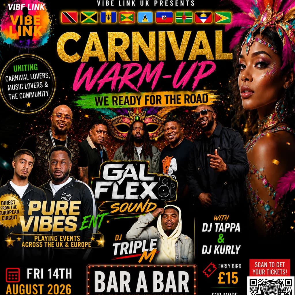Carnival Warm up-Ready for de Road