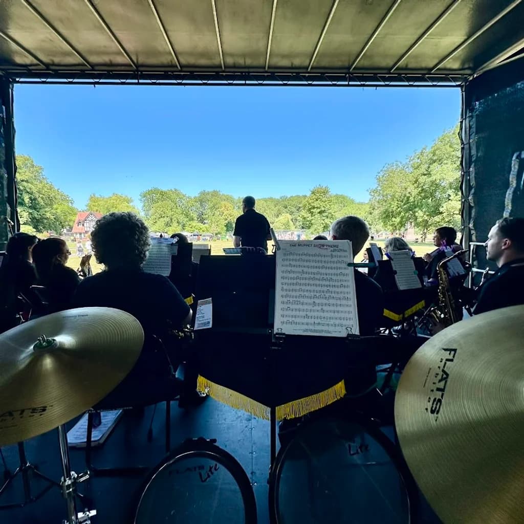 Crumpsall Concert Band at Prestwich Arts Festival at Our Lady Of Grace Parish Hall