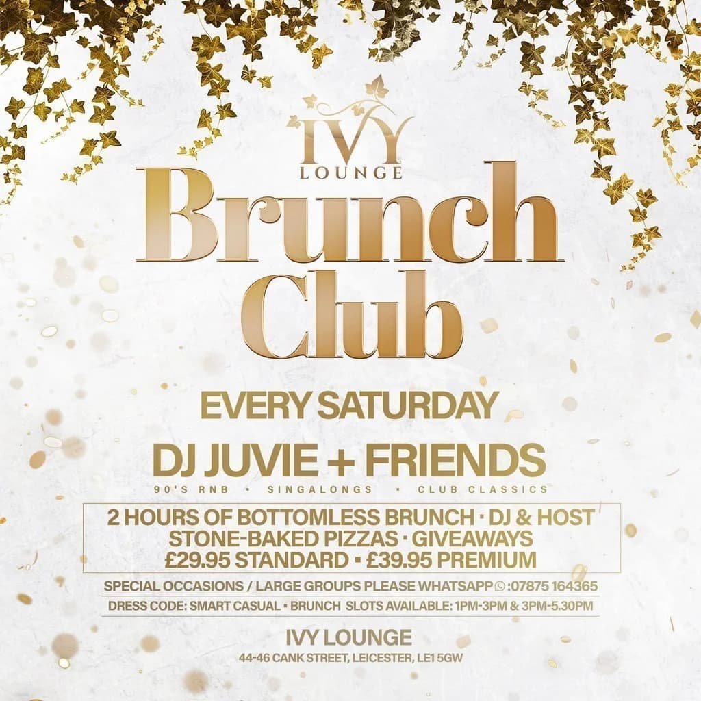 Ivy's Saturday Brunch Club - 6th June