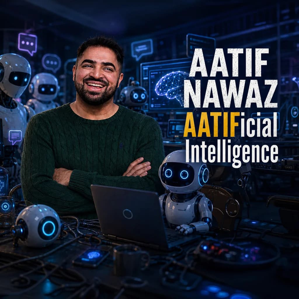 Aatif Nawaz: AATIFicial Intelligence London at The Top Secret Comedy Club