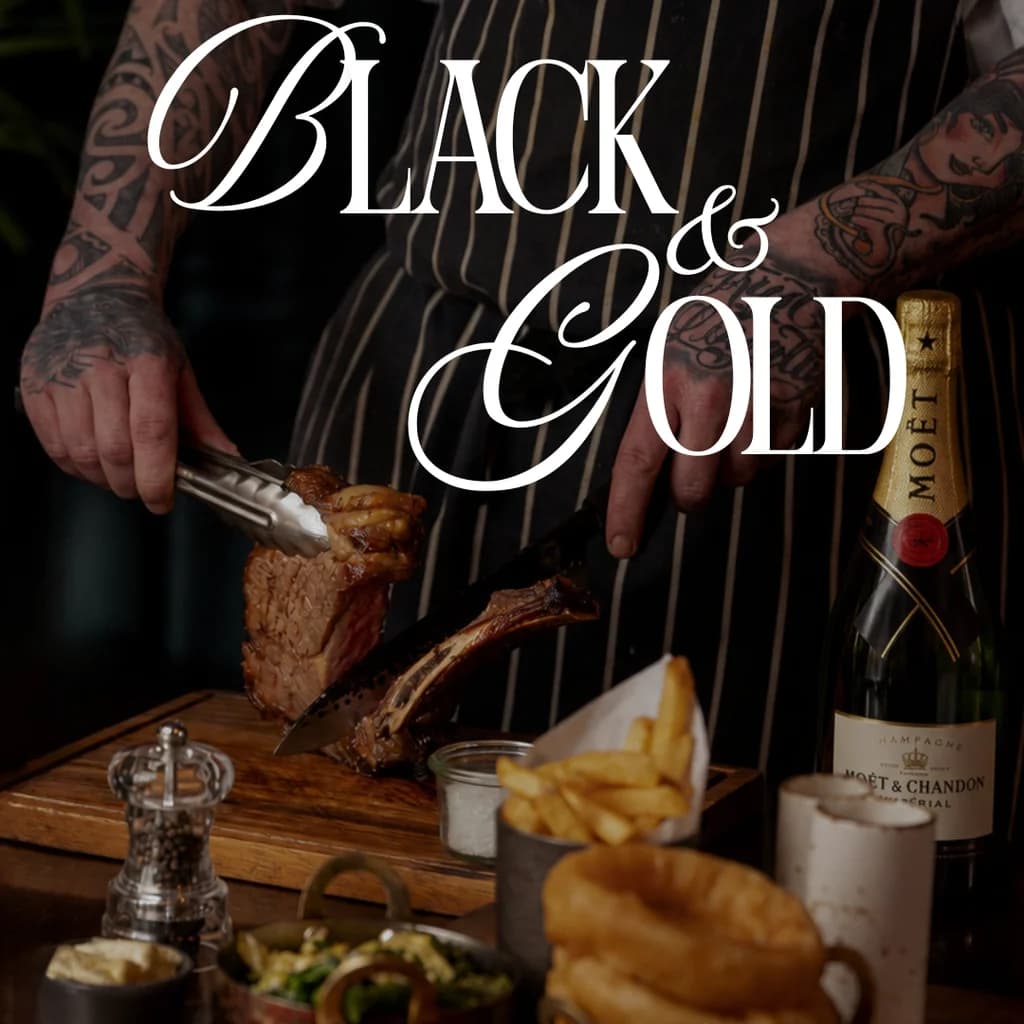 Black & Gold Grand Vintage at Gōst