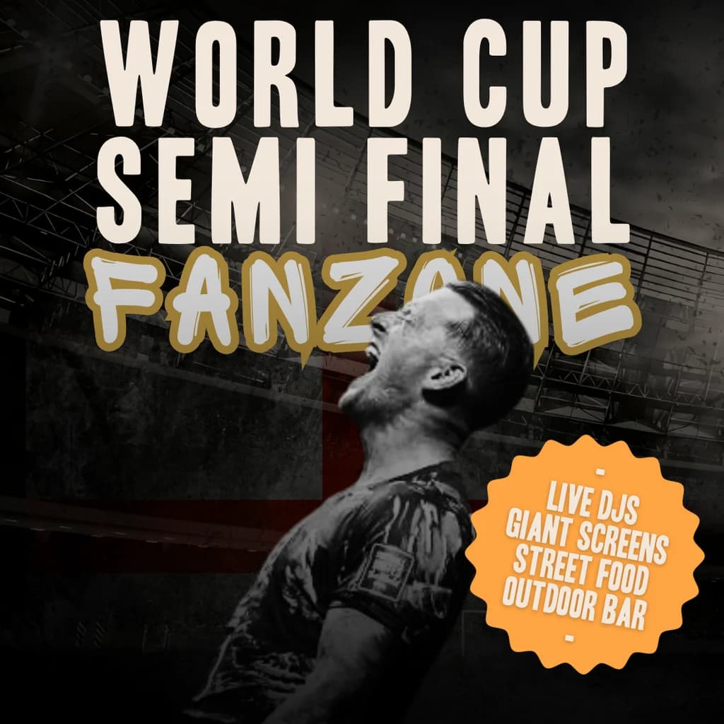 LIVE AT THE ROYAL: England - World Cup Semi-Final at The Royal Sutton Coldfield