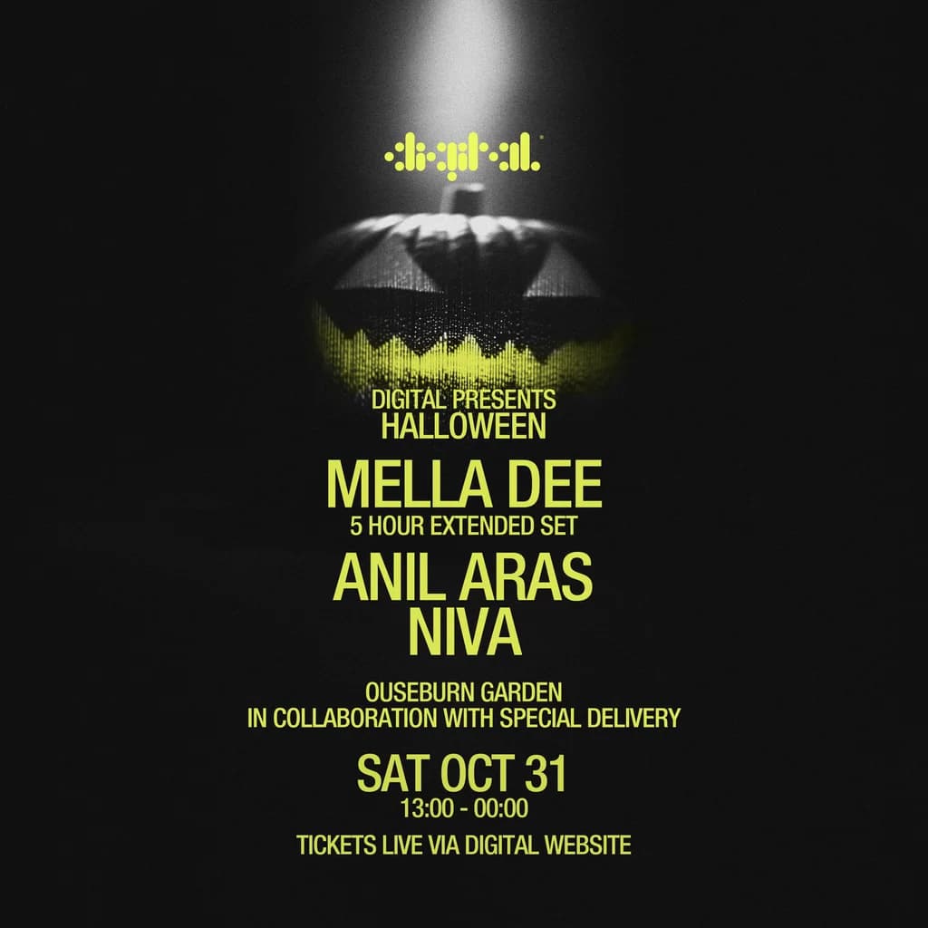 DIGITAL Presents Halloween: Mella Dee, Anil Aras, Niva