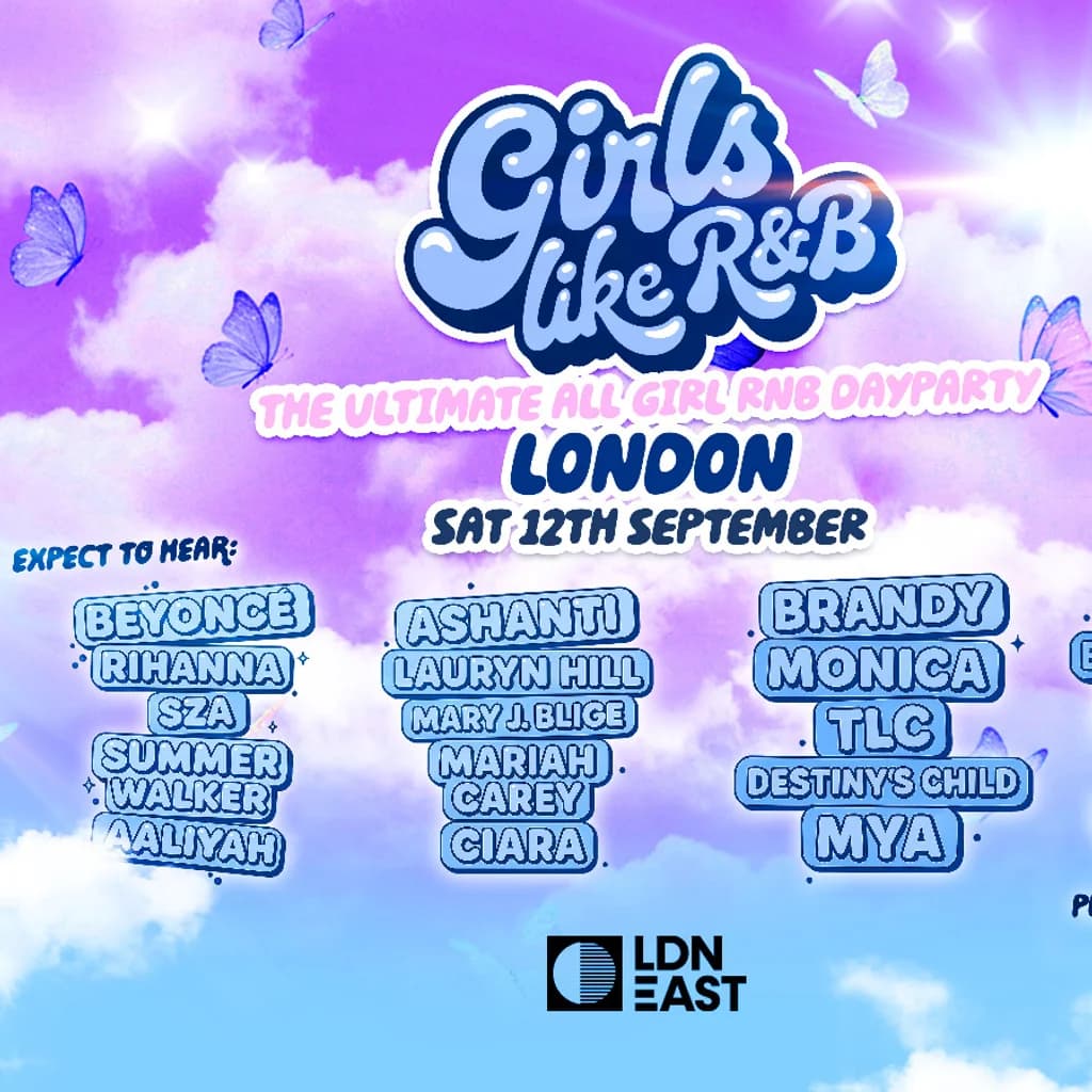 Girls Like R&B - Summer Open-Air Festival - Sat 12th September
