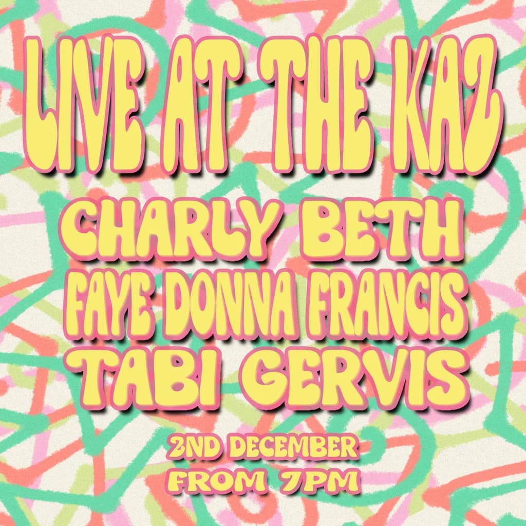 Pigeon Presents Charly Beth, Tabi Gervis and Faye Donna Francis