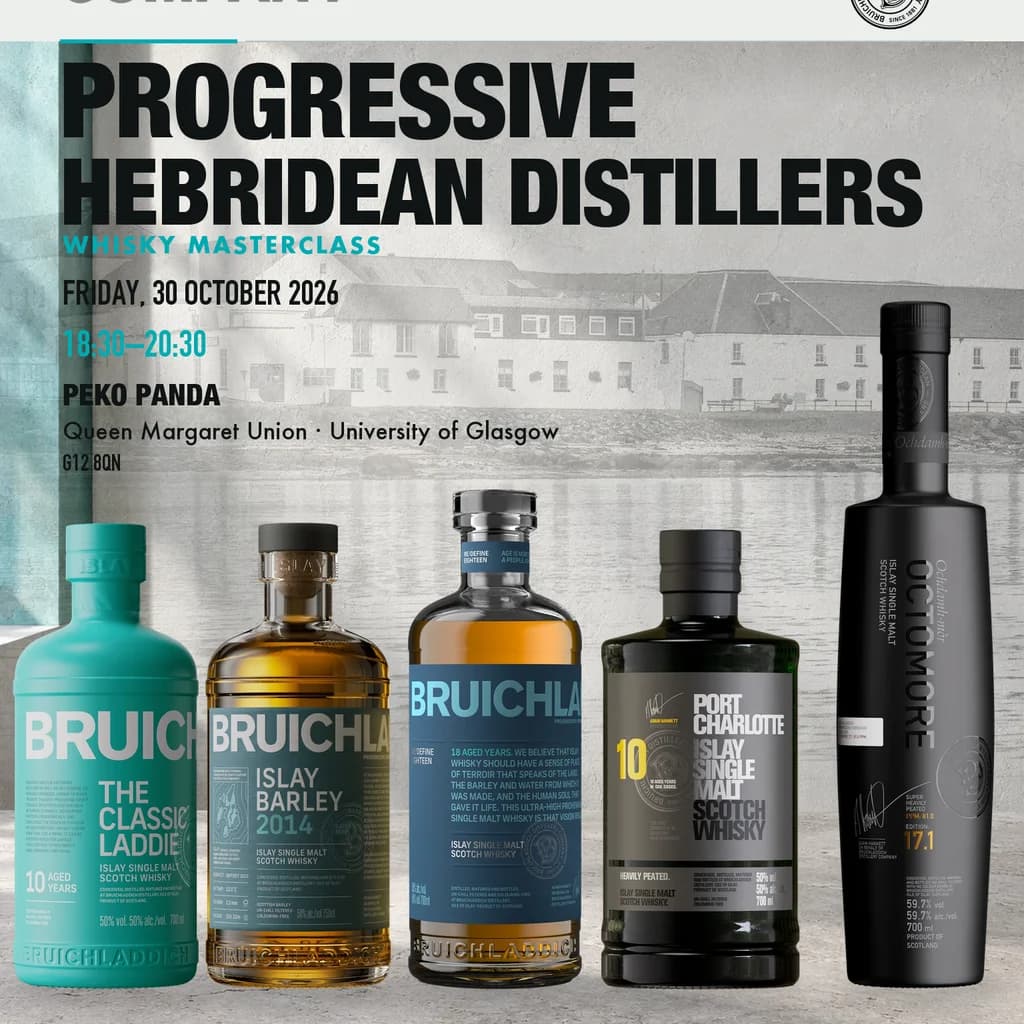 Bruichladdich Whisky Masterclass with Murray Campbell