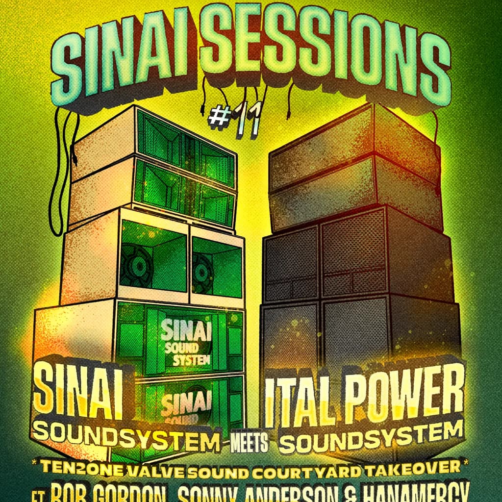 Sinai Sessions #11 - Sinai Soundsystem x Ital Power Soundsystem at Dryad Works