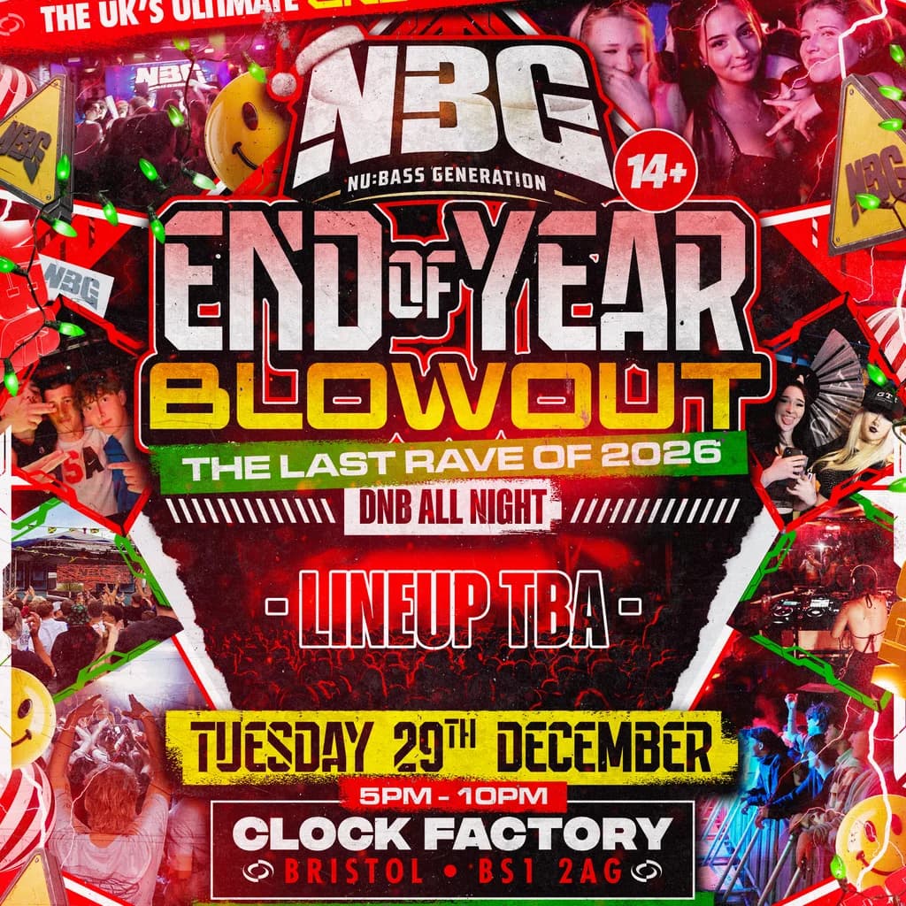 NBG End of Year Blowout (14+)