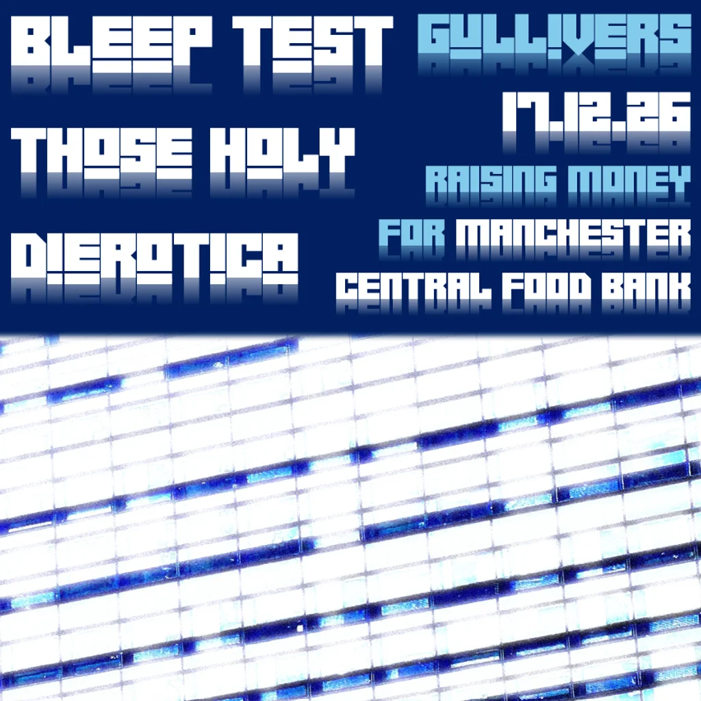 IN THE BLEEP MIDWINTER: Bleep Test / Those Holy / Dierotica