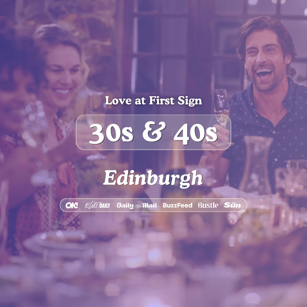 30s & 40s Singles Night @ Brewhemia Edinburgh|Love at First Sign