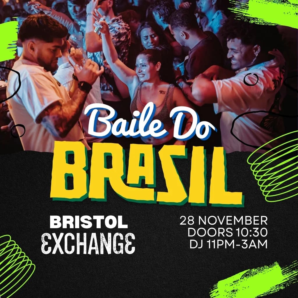 Baile Do Brazil - Brazilian Baile Funk Party (Bristol)