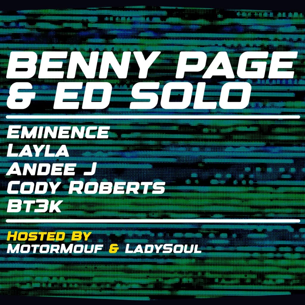 Static Events Presents:- Benny Page x Ed Solo + Eminence & More