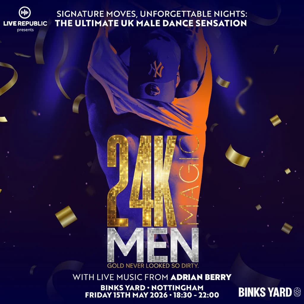 24k Magic Men | A Tribute to Magic Mike | Binks Yard at Binks Yard
