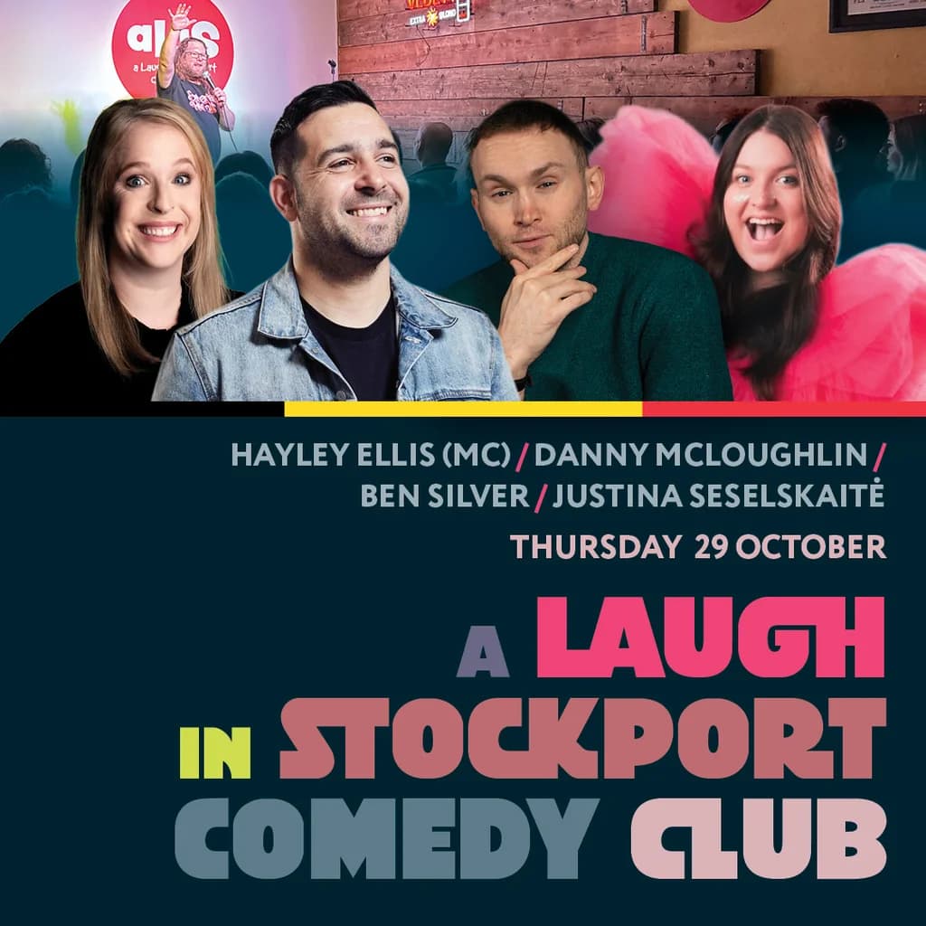 A Laugh In Stockport Comedy Club - October