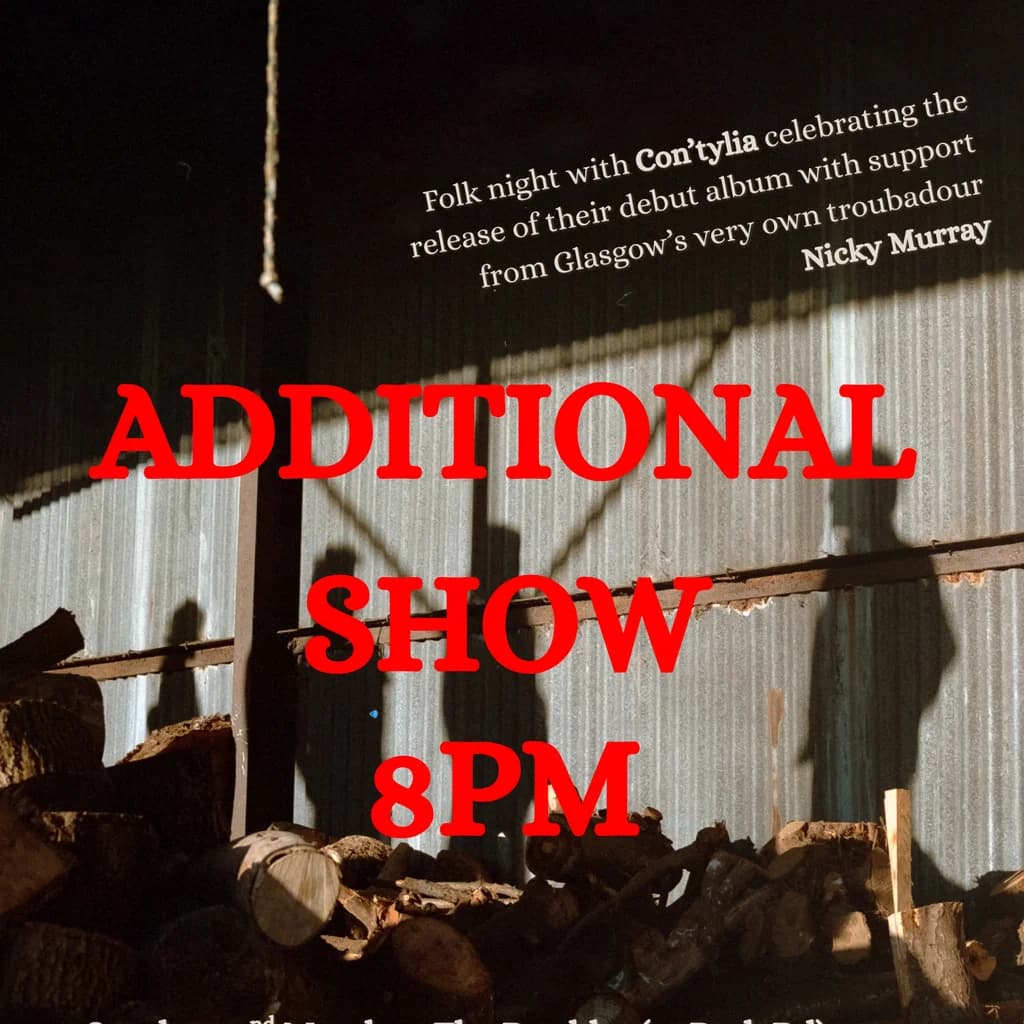 Con'tylia (Album Launch Gathering) & Nicky Murray (LATE EVENT) at The Doublet Bar