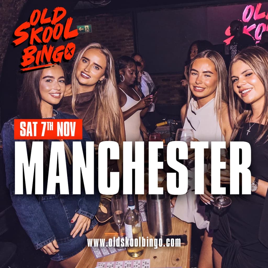 Old Skool Bingo Sat 7th Nov Manchester at Impossible Manchester