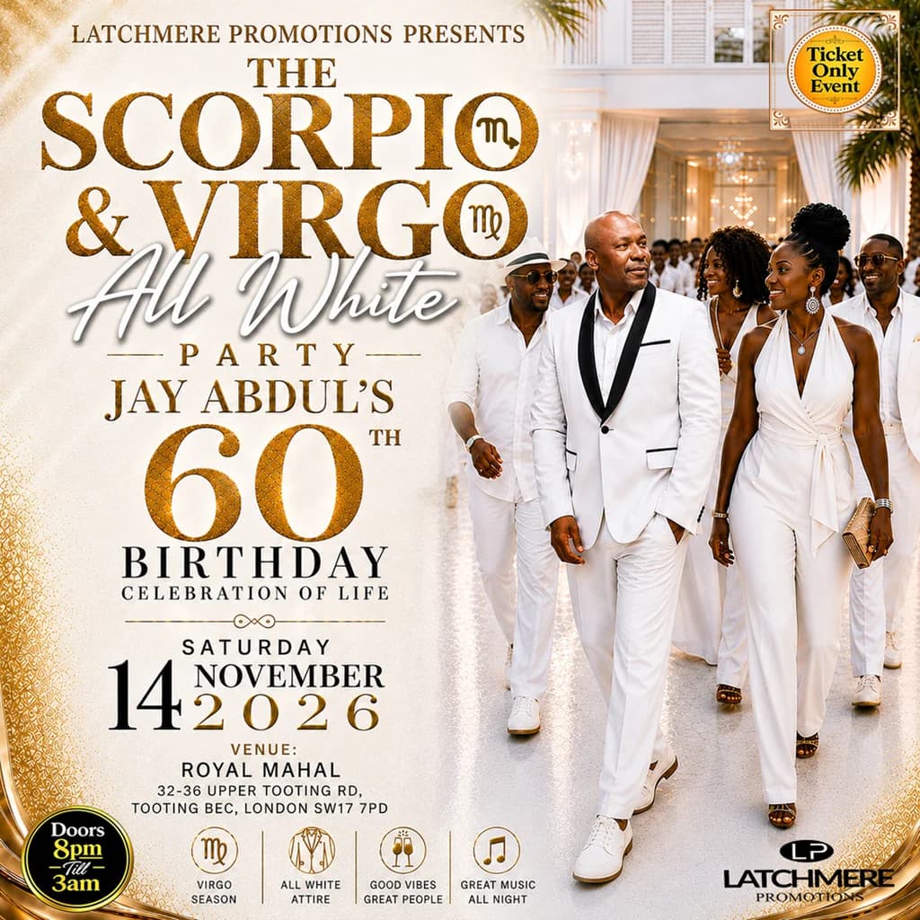 THE SCORPIO & VIRGO ALL WHITE PARTY & JAY ABDUL'S 60th