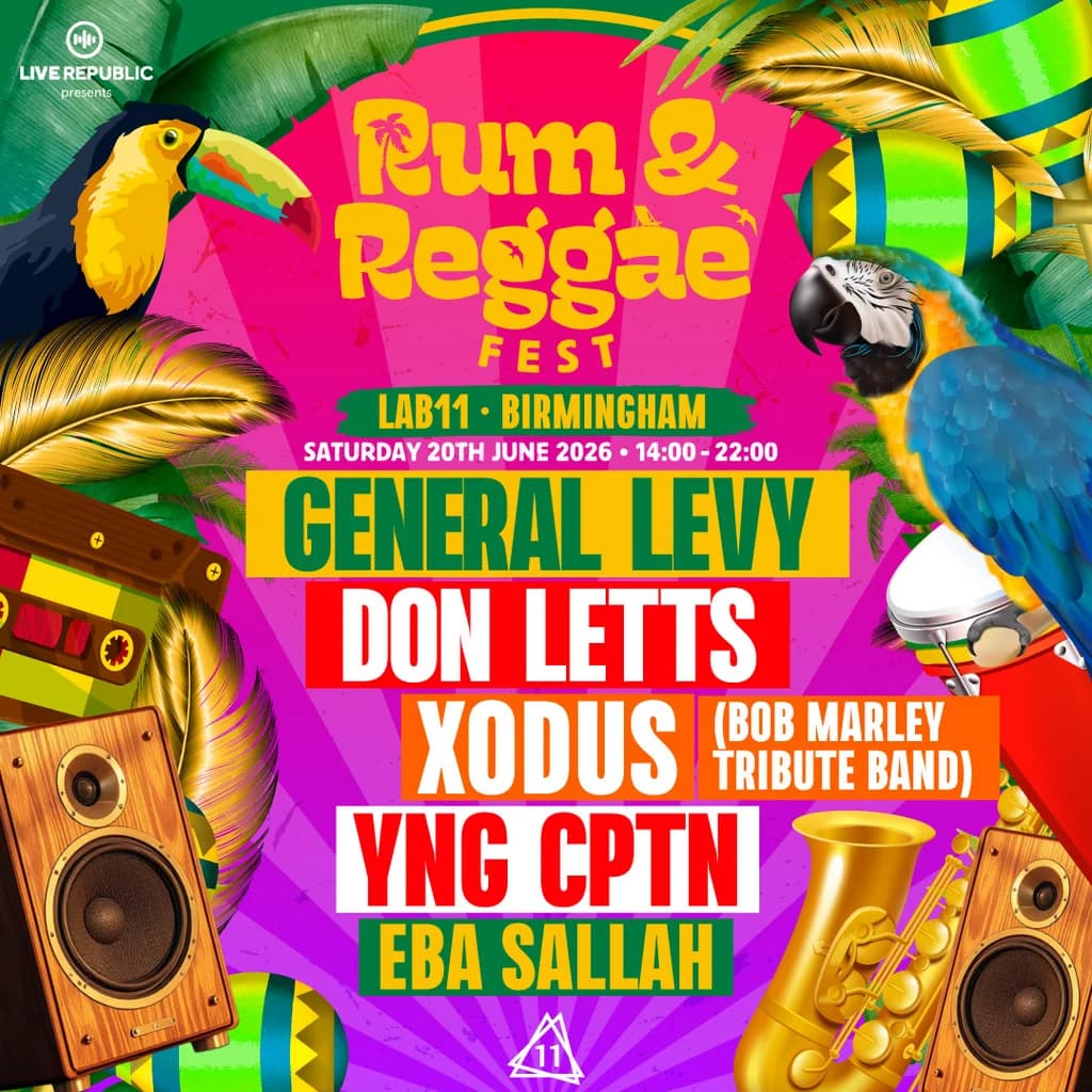 Rum & Reggae Festival 2026 | Lab11 Birmingham