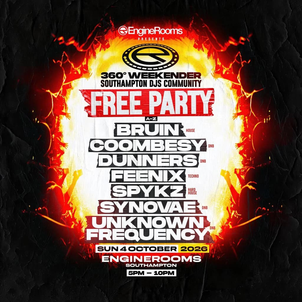 ER 360 Weekender: Southampton DJ Community FREE RAVE