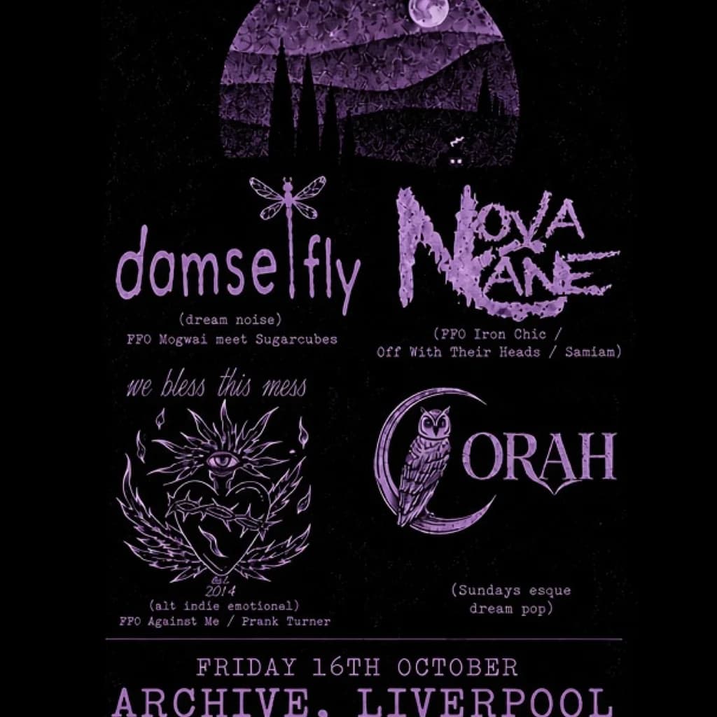 Upcoming event poster at Archive Liverpool