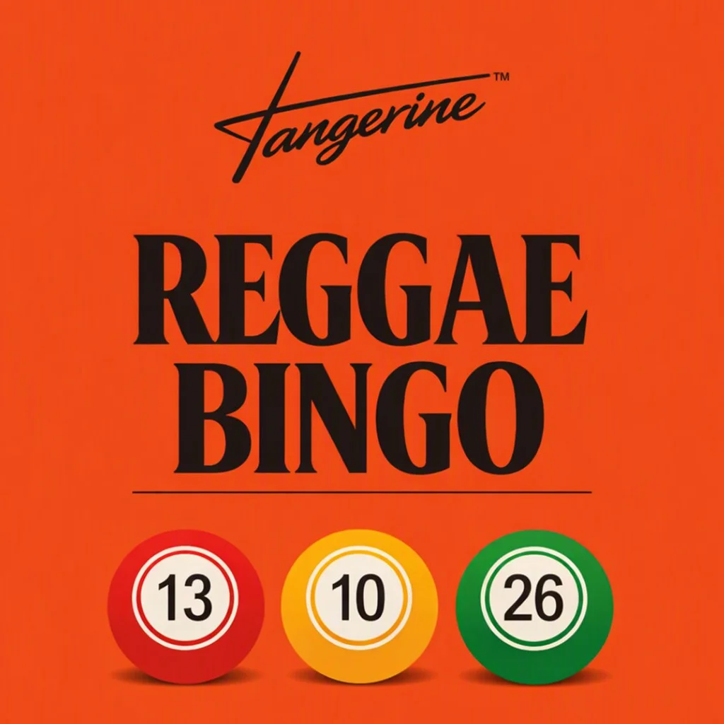 PubDub x Tangerine: Reggae Bingo