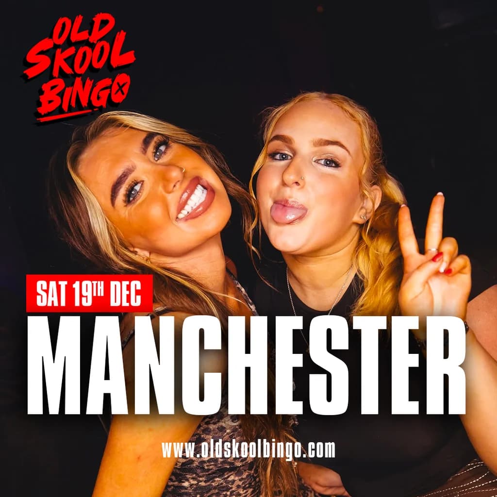 Old Skool Bingo Sat 19th Dec Manchester
