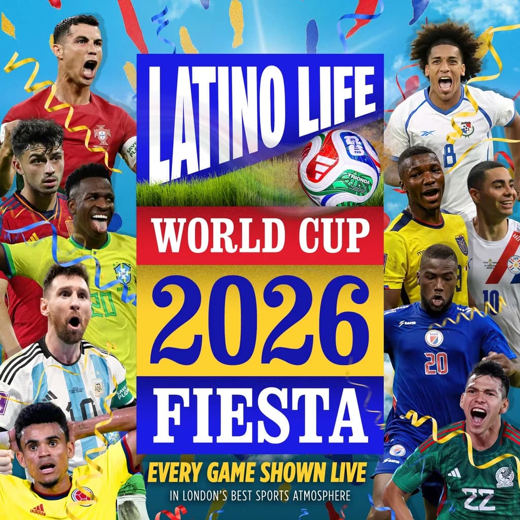 Latino Life Fanzone - Ecuador vs Germany - World Cup Screening at Fire London / Vauxhall Food And Beer Garden