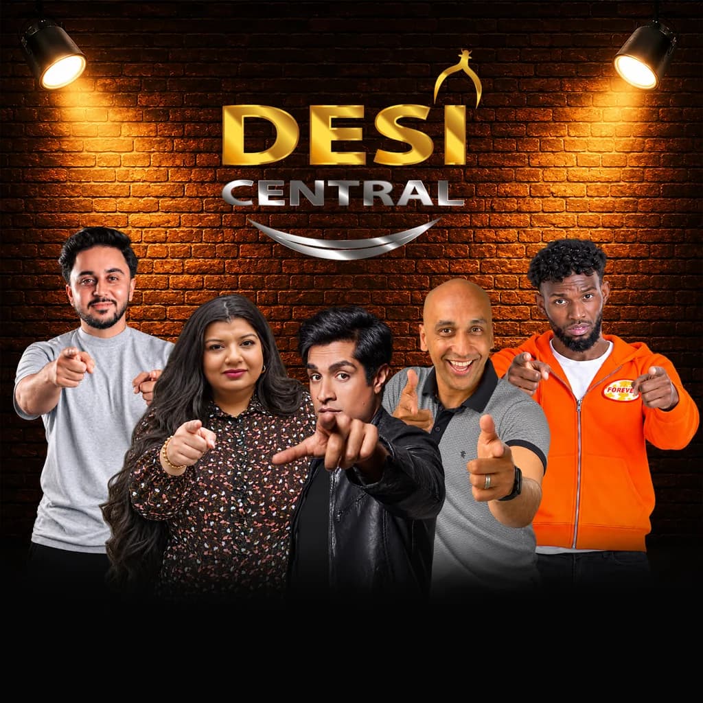 Desi Central Comedy Show Top Secret London at The Top Secret Comedy Club