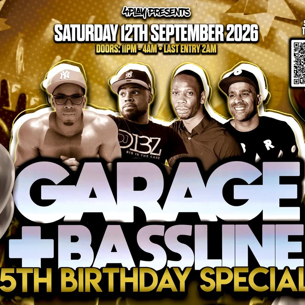 4Play Presents: Garage & Basslines (5th Birthday Special)