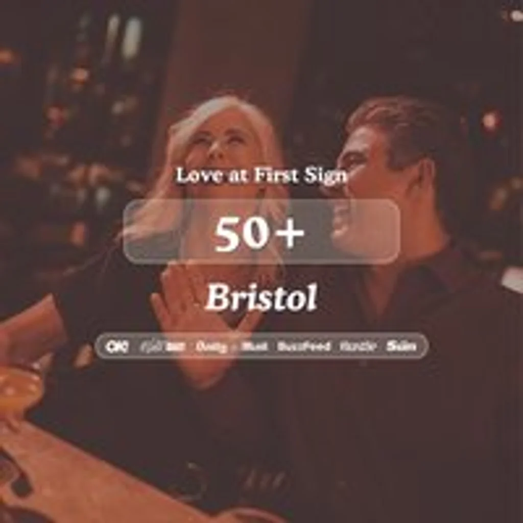 50+ Singles Night @Bootlegger Bristol | Love at First Sign