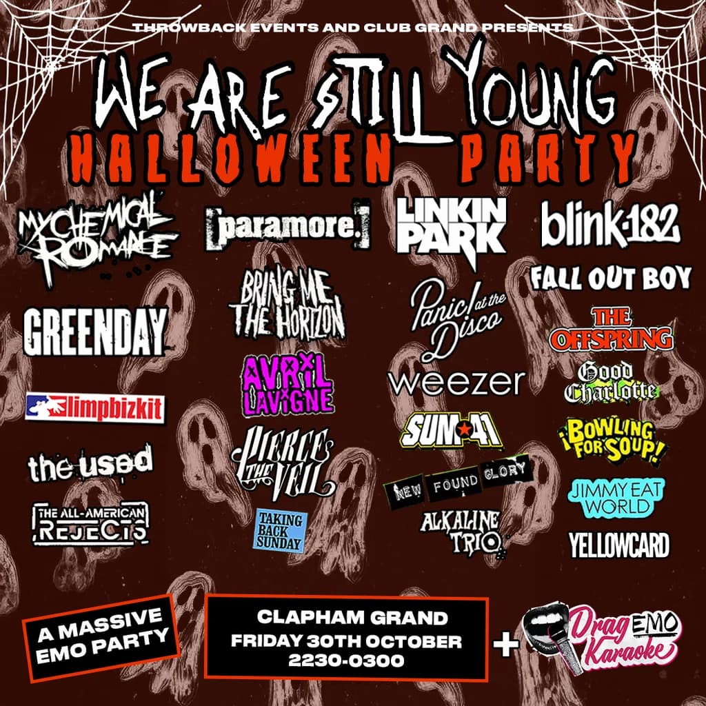 We Are Still Young - Halloween Party (London) at The Clapham Grand