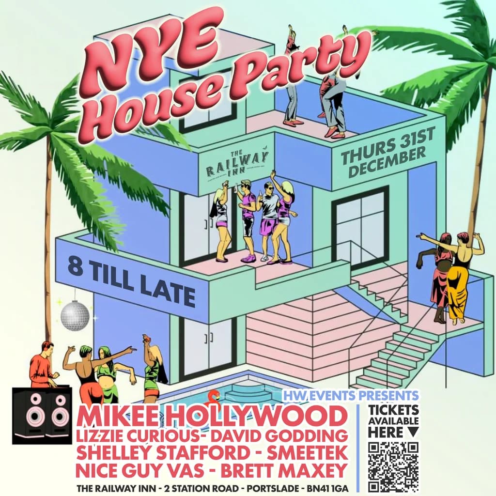 HW Events New Years Eve House Party at The Railway Inn