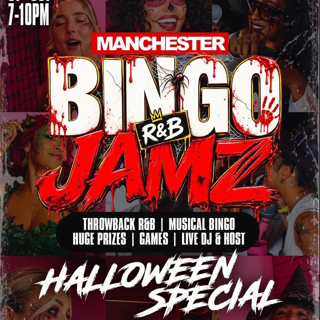 BINGO JAMZ MANCHESTER : Halloween Edition - Sat 31st Oct at Freight Island
