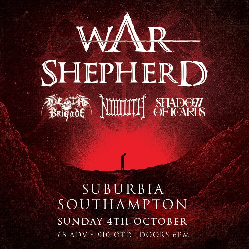 War Shepherd Live at Suburbia + Support