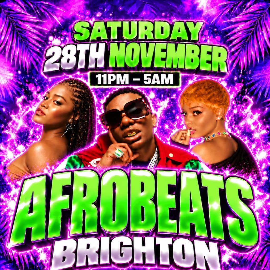 Upcoming event poster at No 32