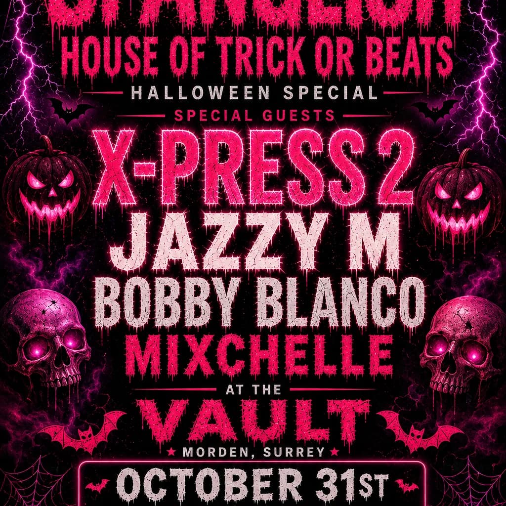 Trick or Beat at The Spanglish Haunted house