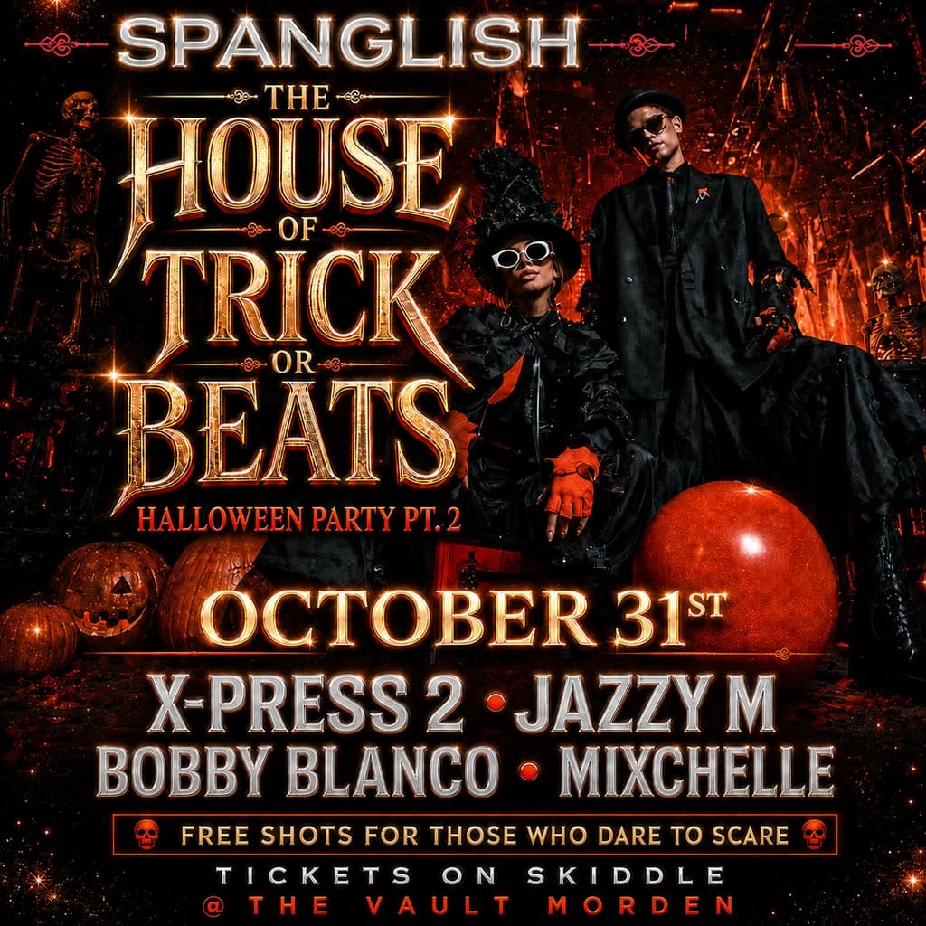Trick or Beat at The Spanglish Haunted house