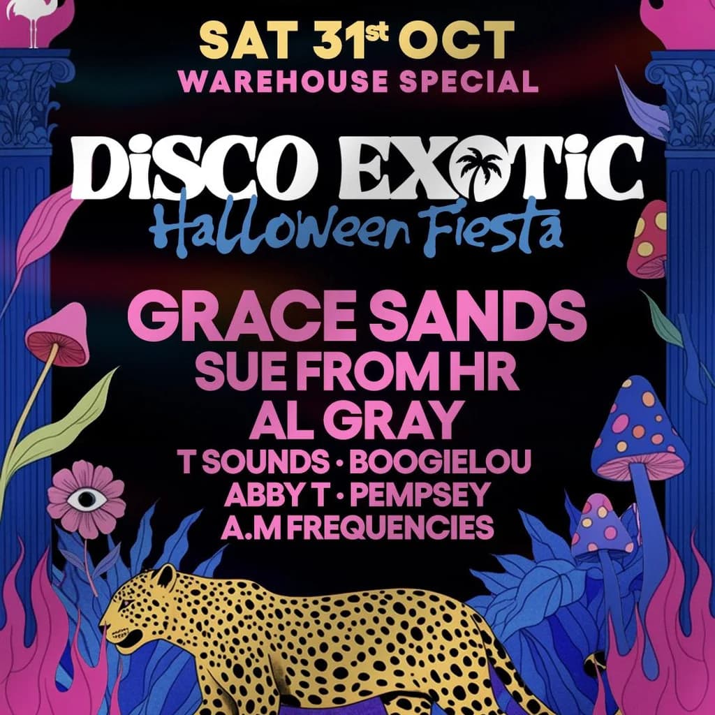 Disco Exotic HALLOWEEN FIESTA - Warehouse Special, Disco & House