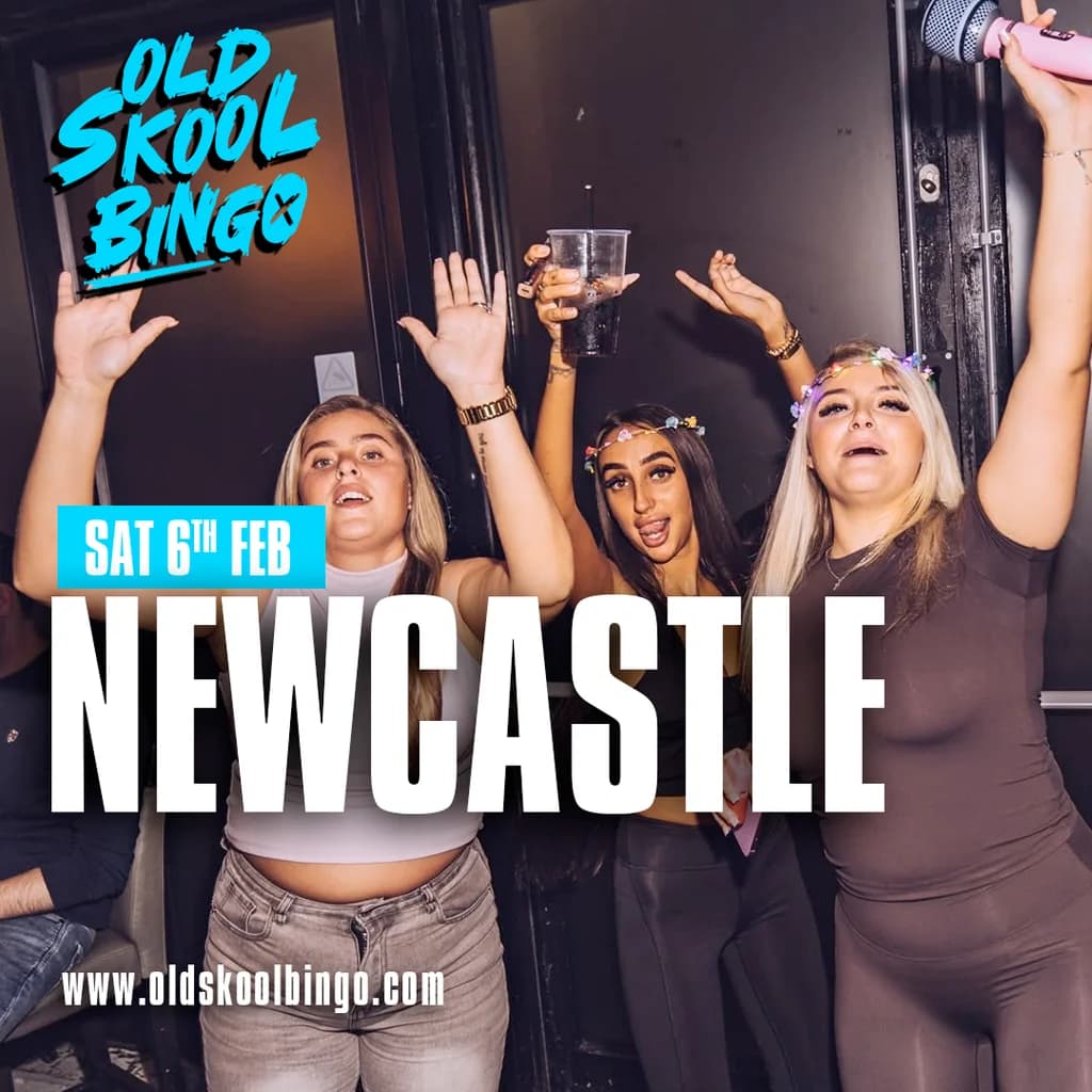 Old Skool Bingo Sat 6th February Newcastle