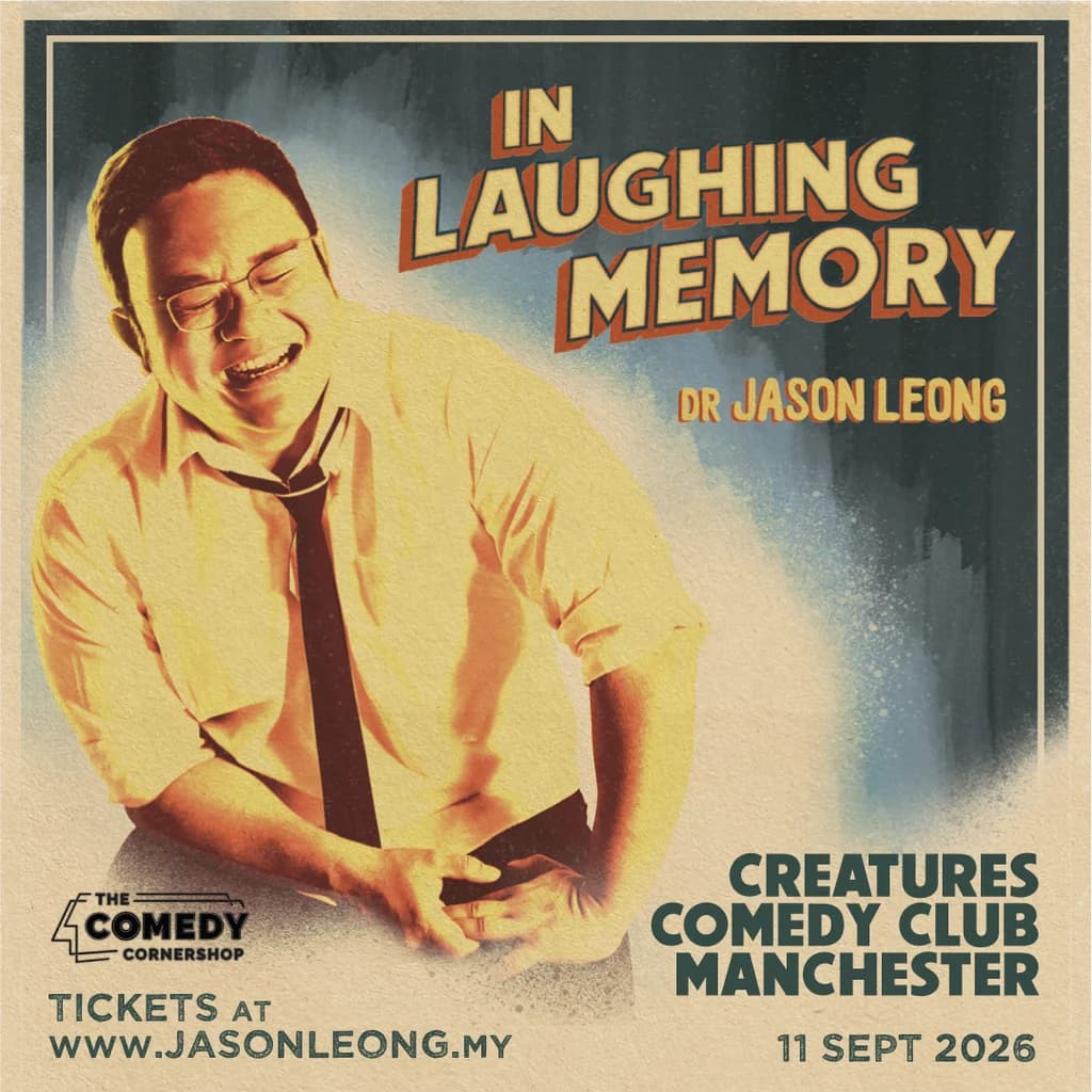 Dr Jason Leong live in Manchester! Tour | The Comedy Cornershop