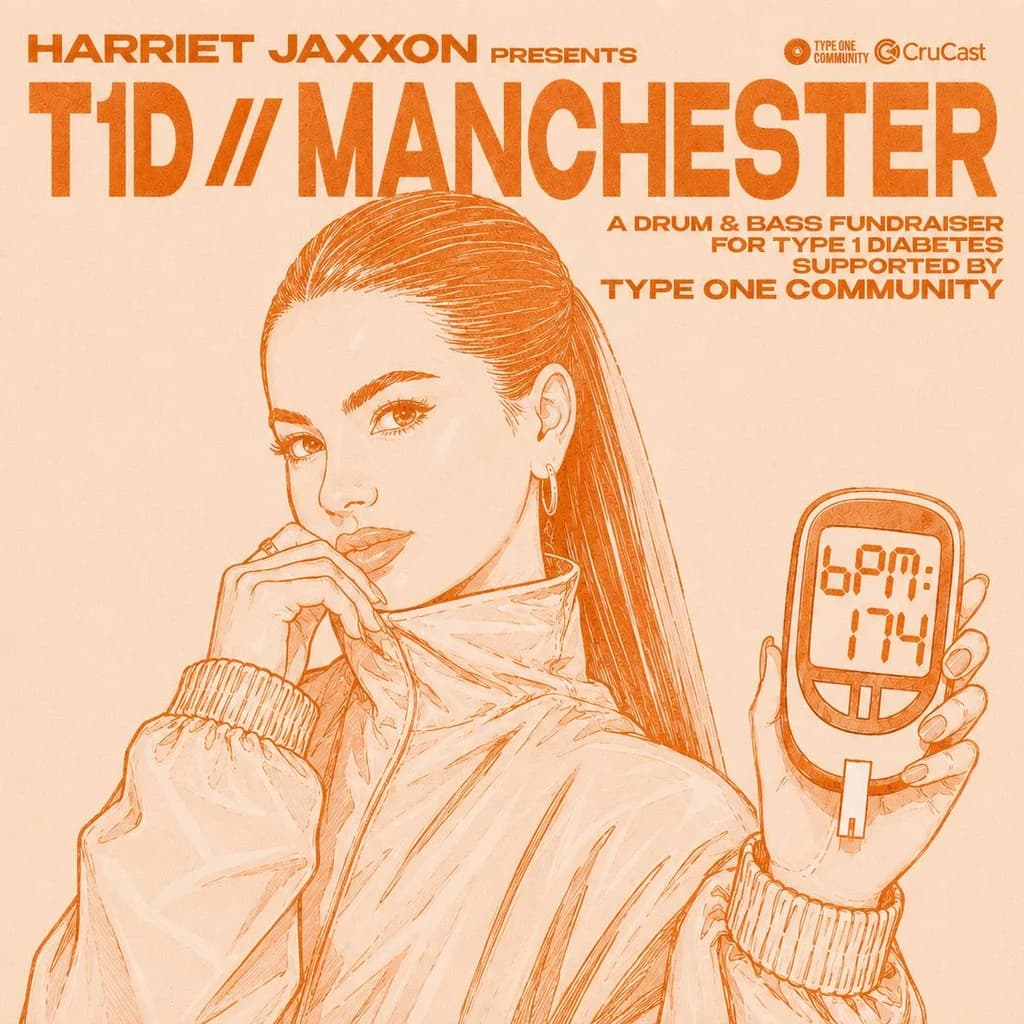 Harriet Jaxxon presents: T1D // Manchester - A DnB Fundraiser