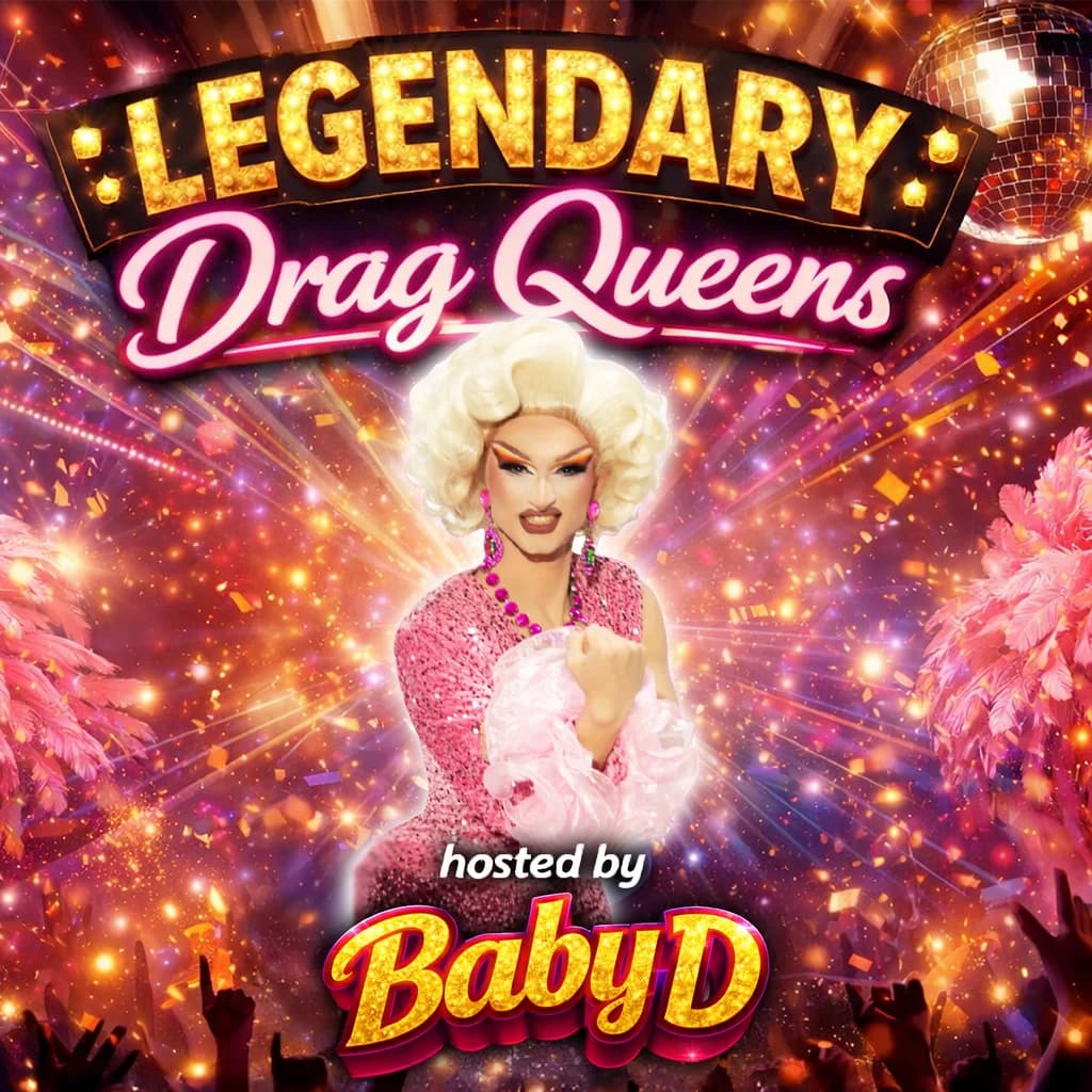 LEGENDARY DRAG QUEENS: Baby D @ FunnyBoyz Liverpool