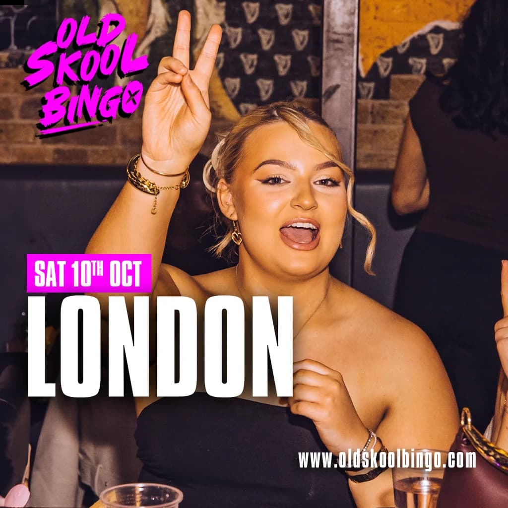 Old Skool Bingo Sat 10th October London