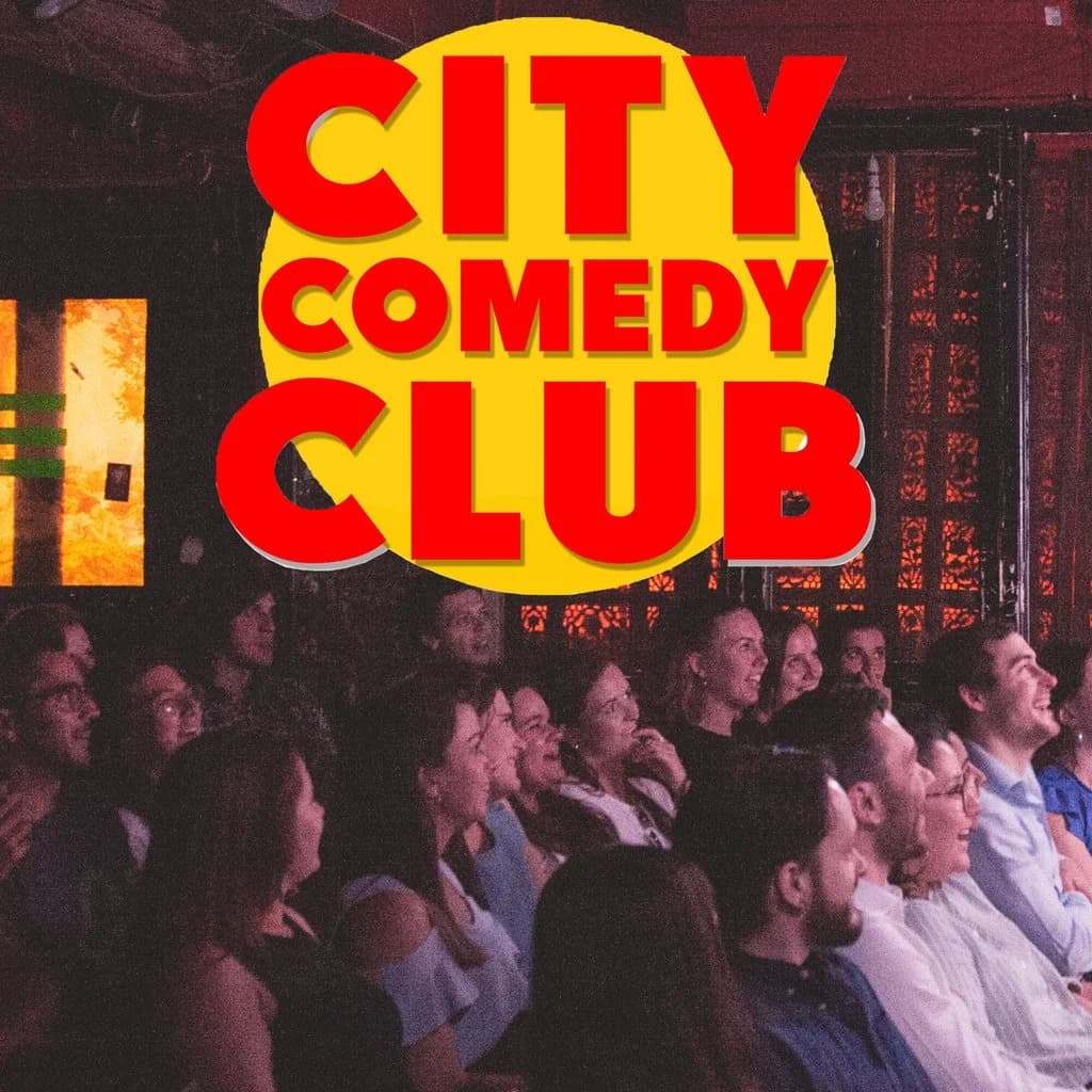 Upcoming event poster at City Comedy CLub | Trapeze Bar