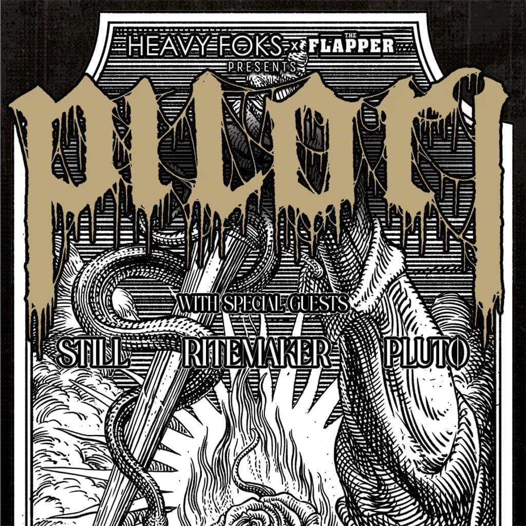 Upcoming event poster at The Flapper