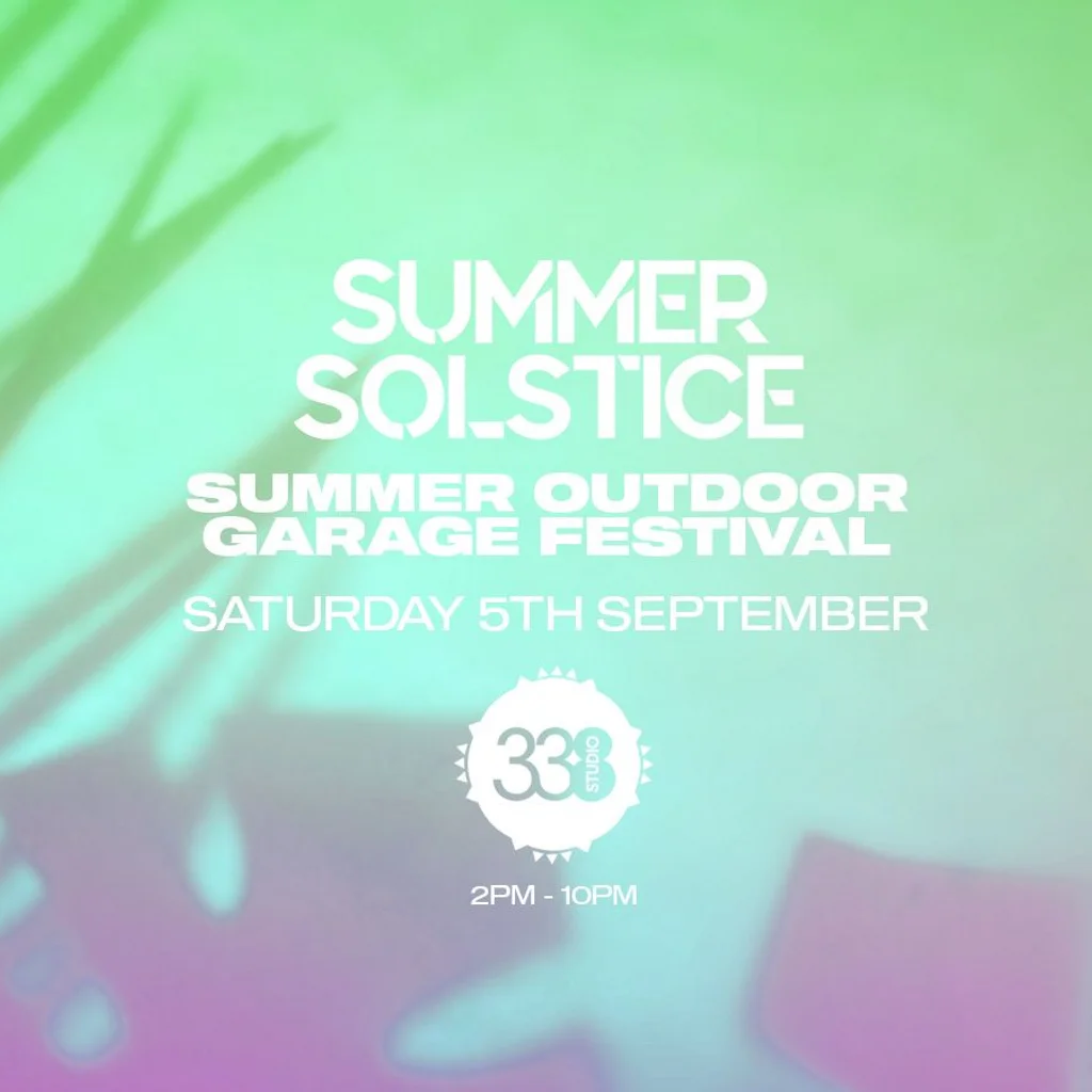 Summer Outdoor Garage Festival - Studio 338 London