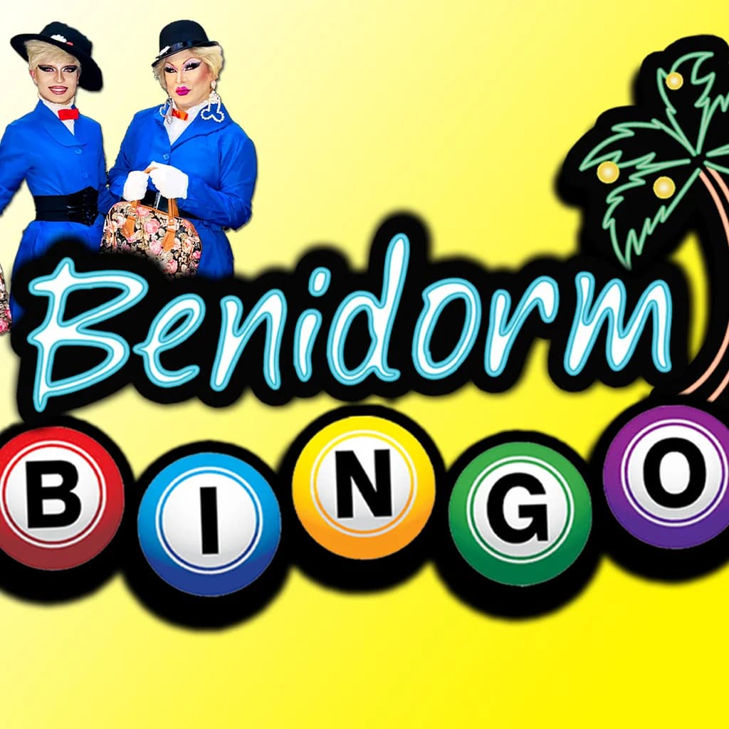 FunnyBoyz hosts BENIDORM BINGO hosted by Drag Queens (Saturdays)
