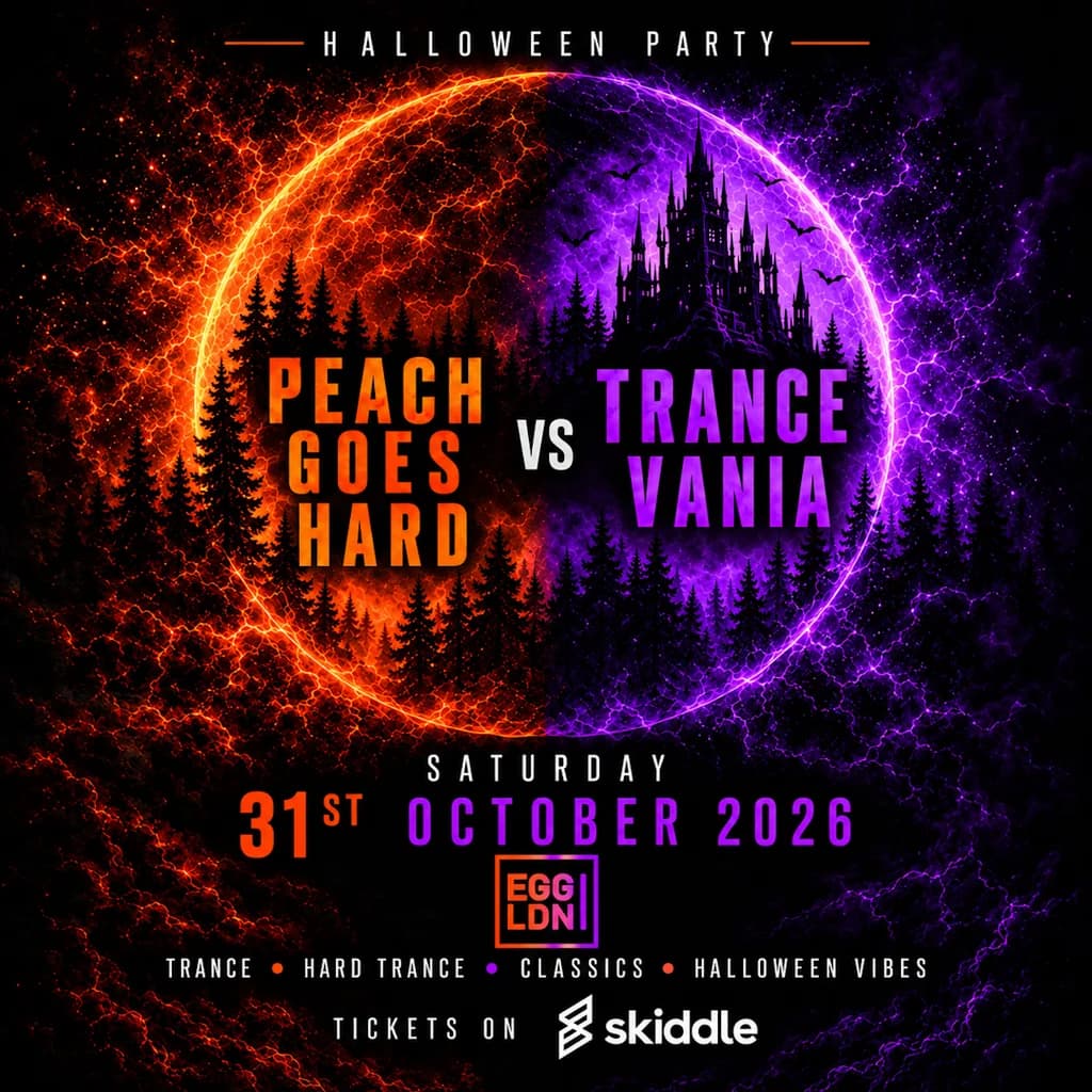 Peach Goes Hard meets Trancevania - Halloween 2026
