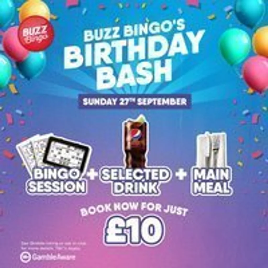 Buzz Birthday Bash 27/09 - Buzz Bingo Glasgow Possil Park